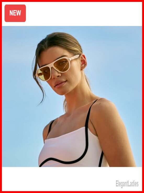 Polarized Aviator Sunglasses with Anti-Glare Lens for Tennis & Pickleball main image 5